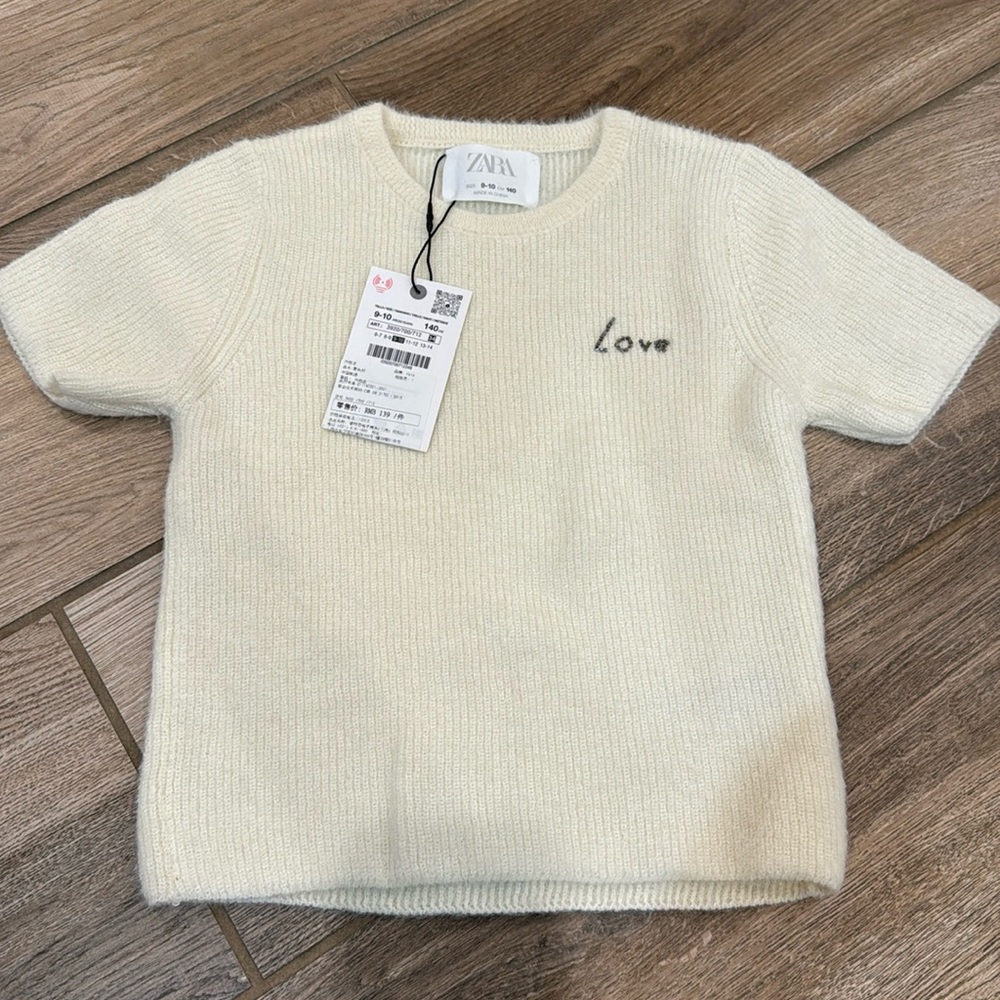 Zara knit top sweater